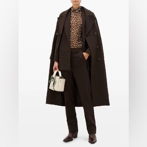 GANNI PLAID BLAZER SUIT SET